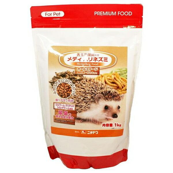 ぽん ニチドウ メディハリネズミ オールステージ用 1kg × 6袋 ◇ニチドウ メディハリネズミ1kg : ペットフォレストヤフー店 - 通販