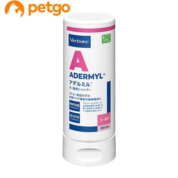 【敏感肌の犬・猫のために作られた無香料・無着色シャンプー】セラミド、コレステロール、必須脂肪酸などの皮膚に必要な栄養成分が皮膚バリア機能の健康を維持します