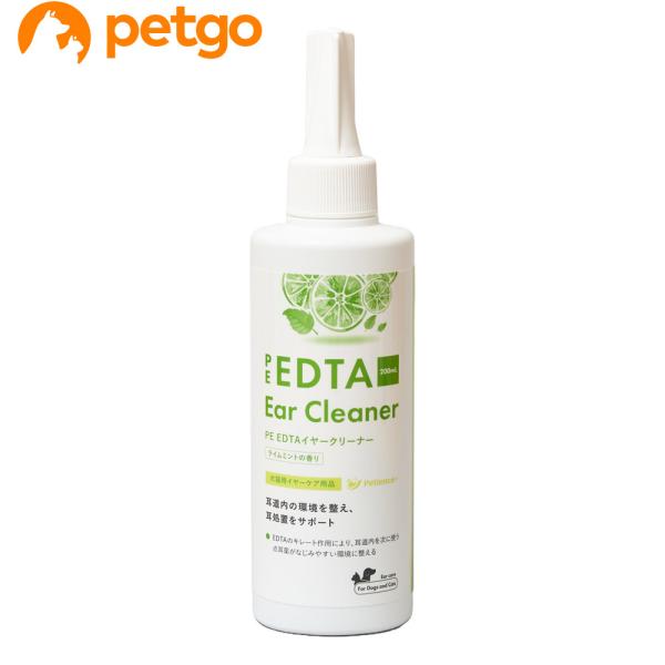 PE EDTA イヤークリーナー ライムミントの香り 犬猫用 200mL