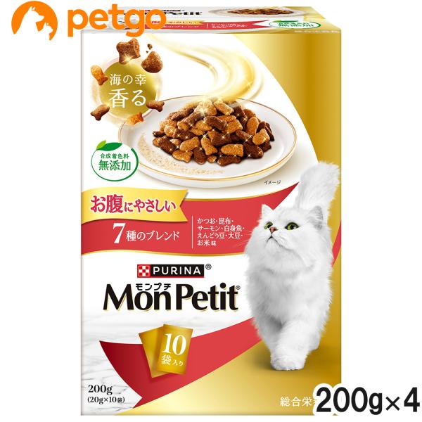 PURINA モンプチ ウエットフード 117袋 PURINA モンプチ ボックス ドライ お腹にやさしい 7種のブレンド 200g