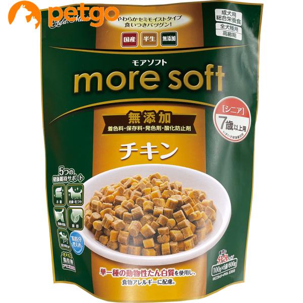 アドメイト モアソフト チキン シニア 犬用 600g