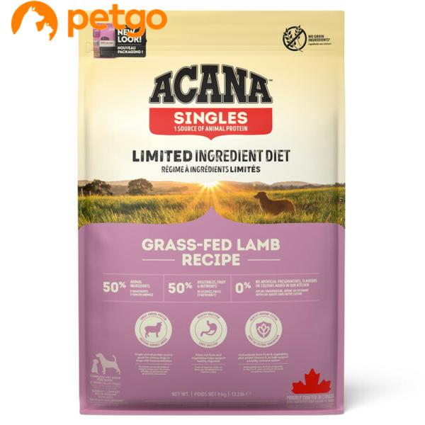 ACANA アカナ　アカナ シングル グラスフェッドラム 健康フード　11.4 ACANA（アカナ） グラスフェッドラムレシピ 6kg : ペットゴー ヤフー店