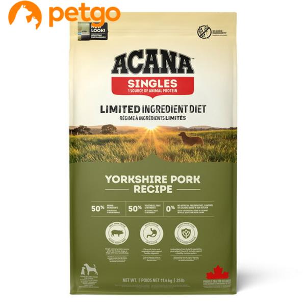 アカナヨークシャーポークレシピ11.4kg送料無料 ACANA（アカナ） ヨークシャポークレシピ 11.4kg : ペットゴー ヤフー
