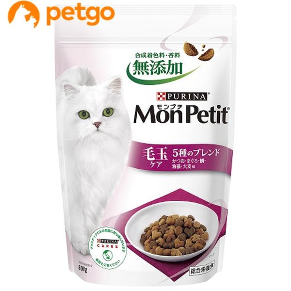 他サイト： モンプチ バッグ 毛玉ケア 5種ブレンド 600gの商品画像