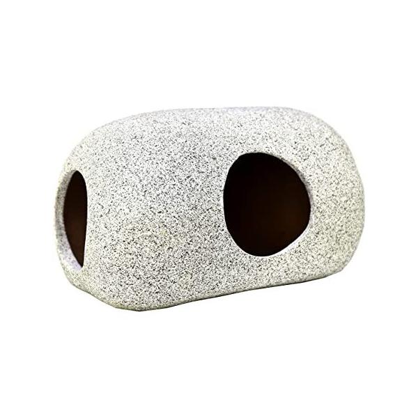 [Release date: March 9, 2021]ペットのかくれがに最適！小型爬虫類・小動物・熱帯魚・シュリンプなど楽しみ方いろいろ！水槽でご使用の場合も安心、水質に影響しませんので、魚やエビたちも入ったり、隠れたり楽しく泳ぎ回れま...