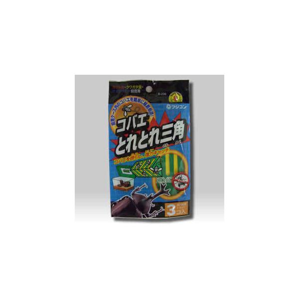 [Release date: November 6, 2020]特殊粘着シートのセットされた三角トラップでコバエを効率よく誘引し捕らえます。粘着保護シールドタイプなので小型飼育ケース内でも昆虫がシートにくっつくことはありません。（内容）3個入り