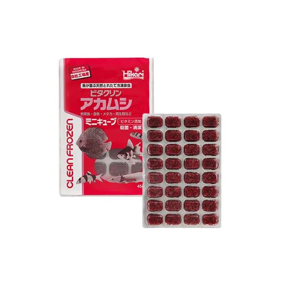 [Release date: February 13, 2023]1キューブ辺りの重量は従来品の半分弱です。（45gで32キューブ）【対象魚】ディスカス、エンゼルフィッシュなどの中型熱帯魚、グッピーなどの小型熱帯魚、金魚、鯉　他与え方冷凍の...