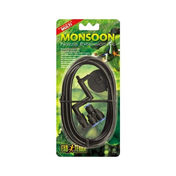 このノズルキットを使用することで、ノズルを2つに増やすことができる。ケージ2台を同時に管理することや大きいケージの両サイドから噴霧することも可能です。