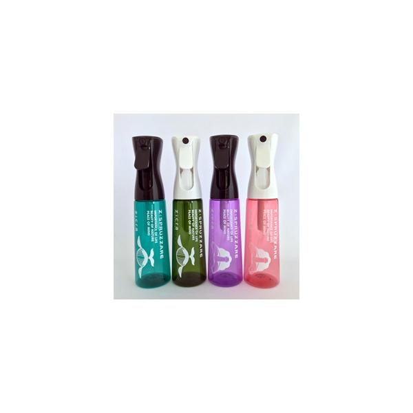 新感覚！！細かい霧を連続噴射できる霧吹きです。生体を刺激せずスプレーできるのでヒョウモンやカメレオンなどの爬虫類飼育に大活躍。グリップ(スプレー)とボトルの組み合わせや色は予告なく変更することがあります。