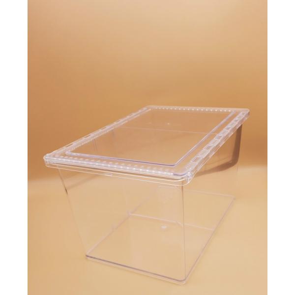 [Release date: May 19, 2019]クリアースライダーは本体・蓋・ストッパー・セパレータ全てスチロール樹脂製です。上下透明で、通気口も外周部分にしかないので中の生物を上からも観察し易くなっています。スライド式の蓋の為上下...