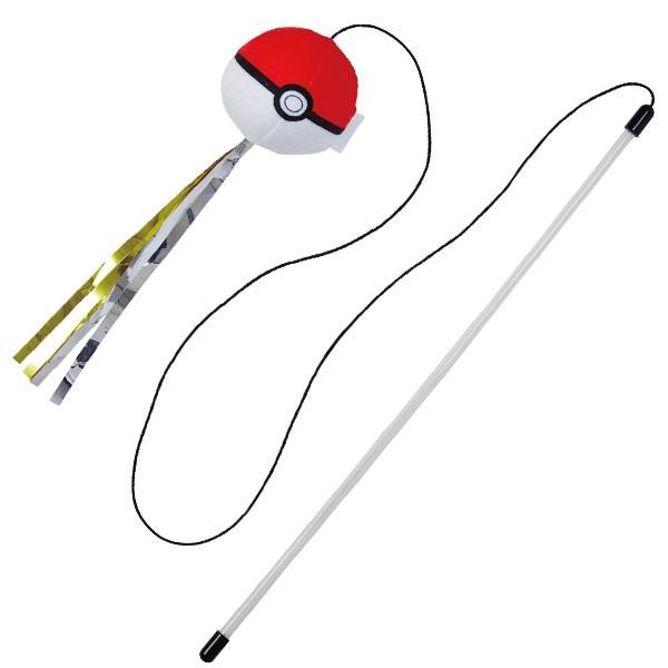 猫用おもちゃ 猫じゃらし ペティオ Petio ポケットモンスター Pokemon モンスターボール じゃらし 全年齢 W Petio Online Shop ヤフー店 通販 Yahoo ショッピング