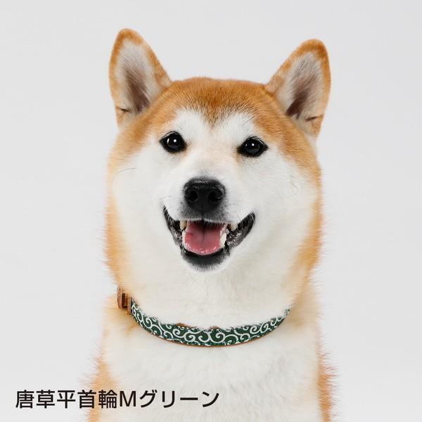 犬 首輪 カラー ペティオ 犬雅 唐草m レッド 合皮 レザー ブルテリア ボーダーコリー 中型犬 国産 Petio W Petio Online Shop ヤフー店 通販 Yahoo ショッピング