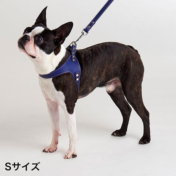 犬用ハーネス 胴輪 ペティオ Petio Porta ポルタ ソフトレザーベストハーネス S ネイビー 小型犬 合皮 W Petio Online Shop ヤフー店 通販 Yahoo ショッピング