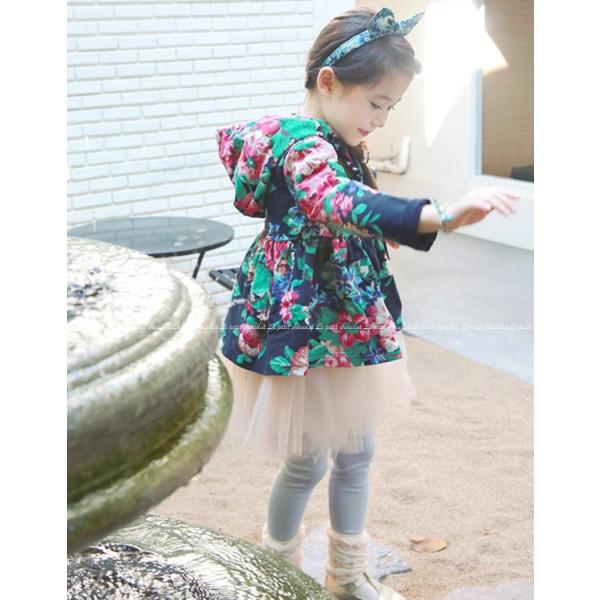 レギンス アンバー AMBER 韓国子供服 レース パステルカラー : Le 