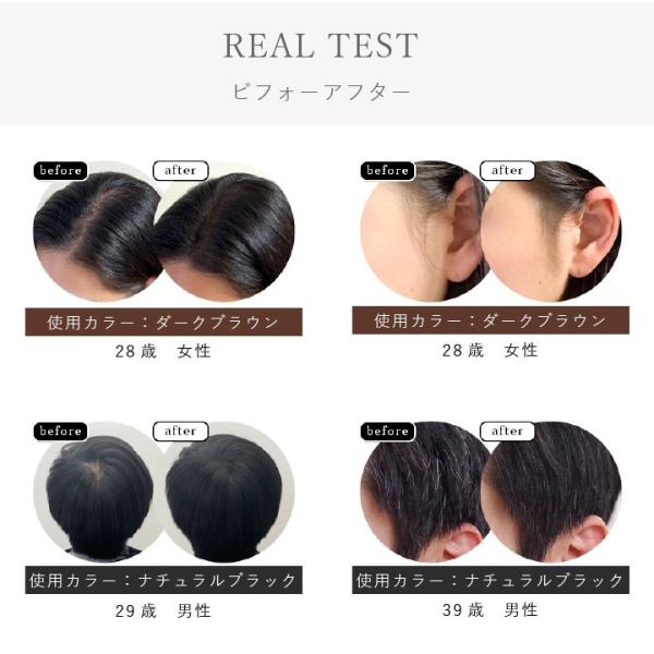 ララチュー Lalachuu ヘアファンデーション 白髪 小顔 韓国 コスメ ファンデ パウダー ハゲ 薄毛 隠し 女性 リタッチ ボリュームアップ Supersport Tn