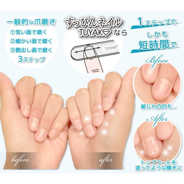 New 爪やすり 爪磨き ガラス製 ネイルファイル ケース付き ネイルケア すっぴんネイル Tuyako Buyee Buyee 日本の通販商品 オークションの代理入札 代理購入