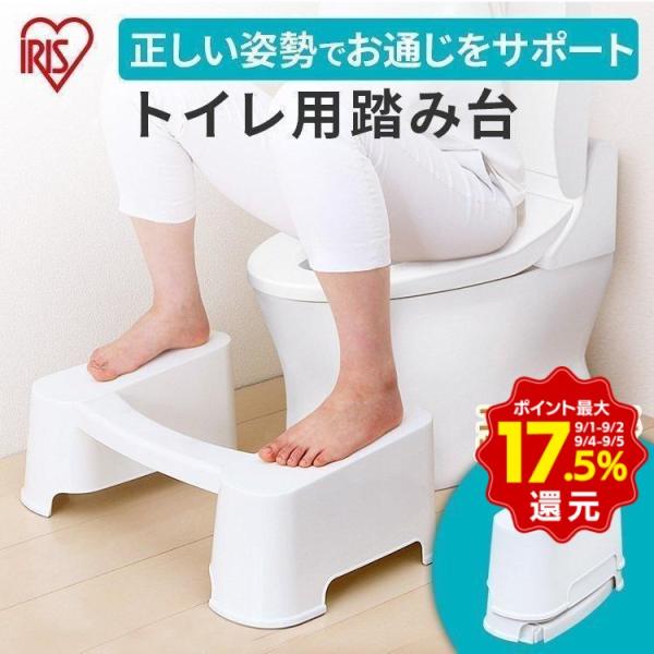 （検索用：トイレ といれ 便所 トイレ用サポート サポート 便秘 排便 お通じ 腸 お腹 洋式トイレ 和式トイレ 足台 脚台 踏ん張り 足置 4967576302159）