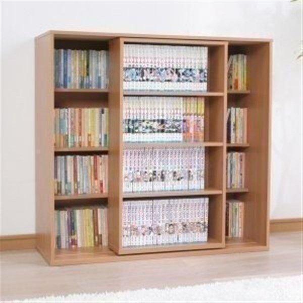 Bestpeek 本棚 スライド おしゃれ 大容量 収納 漫画 スライド本棚 文庫 コミック Sbo 8590 アイリスオーヤマ 価格比較