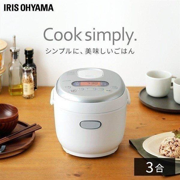 炊飯器 3合 3合炊き 安い おしゃれ 一人暮らし ジャー炊飯器 アイリスオーヤマ 米屋の旨み Erc Md30 W Megastore Paypayモール店 通販 Paypayモール