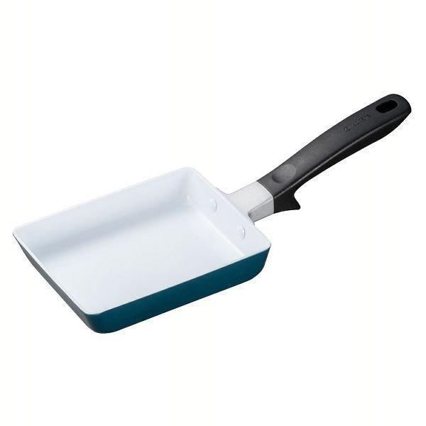 フライパン 卵焼き 卵焼き器 セラミック かわいい おしゃれ 13 18cm エメラルドブルー Cf Ec Wbu 京セラ D Megastore Paypayモール店 通販 Paypayモール