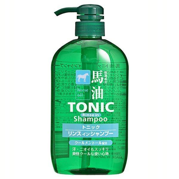 馬油トニックリンスインシャンプー 600ml (D) 新生活 : メガストア