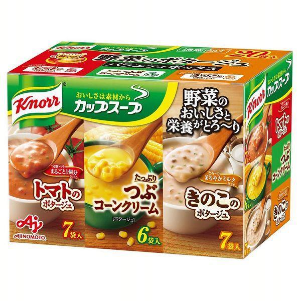 AJINOMOTO クノールカップ野菜バラエティ 20袋 (D) : メガストア