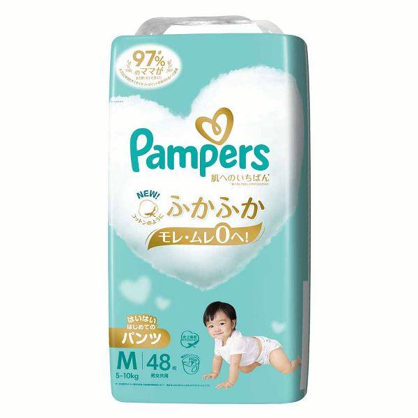 （検索用：紙おむつ ベビー用品 パンツタイプ ふかふか心地 肌への一番 デザイン2種類 もれ・ムレ0 ジャンボパック 超吸収 Pampers 4987176203175）  ●翌日優良配送対象商品につきまして● 下記の場合は対象外となります...