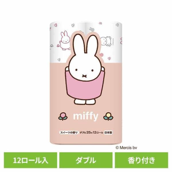 （検索用：トイレットペーパー プリント柄入り 香り付き 再生紙 キャラクター ダブル 12R 12ロール ミッフィー 丸富製紙 4902727015670）●翌日優良配送対象商品につきまして●下記の場合は対象外となります。・13時以降(休業...