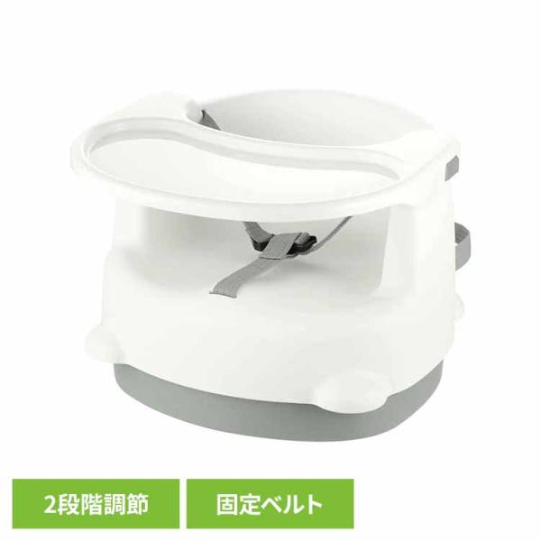 他サイト： りっちぇる richell Richell ベビーチェア ベビーチェアー 椅子 イス 赤ちゃん椅子 離乳食 幼児 2WAYごきげんチェアKN ホワイト 120520の商品画像