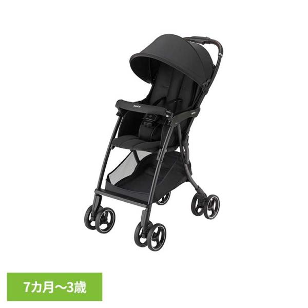 他サイト： アップリカ ベビーカー 4輪フリー ファーストベビーカー A型ベビーカー ベビー用品 マジカルエアー フリー AB ブラック Apricaの商品画像