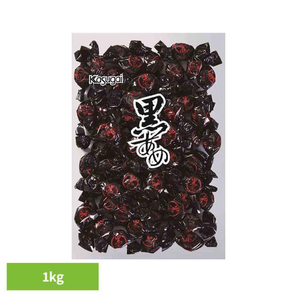 他サイト： 春日井製菓 大袋 事務 オフィス お菓子 おやつ 黒あめ1kg 春日井製菓の商品画像