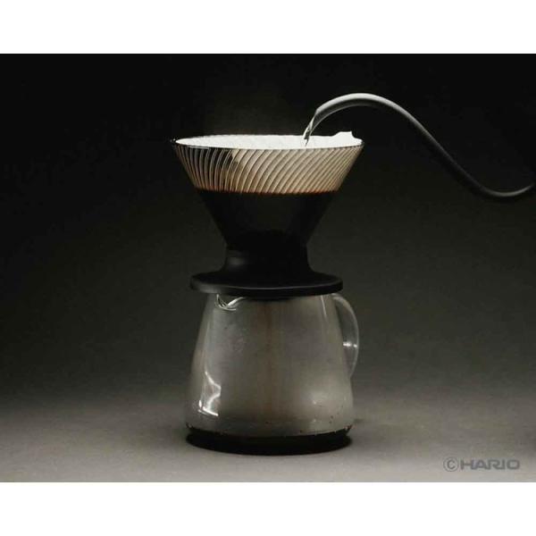 HARIO �h���b�p�[ �R�[�q�[ �n���I �V���v�� V60�h���b�p�[NEO 01 1-2�t�p �u���b�N VDN-01-B HARIO (B) ���i�摜3