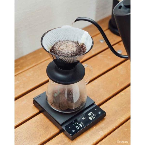 HARIO �h���b�p�[ �R�[�q�[ �n���I �V���v�� V60�h���b�p�[NEO 01 1-2�t�p �u���b�N VDN-01-B HARIO (B) ���i�摜4