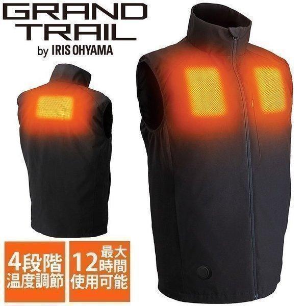 （検索用：ヒートウェアアウトドアベスト ヒートウェア ウェア アウトドアベスト アウトドア ベスト はっ水加工 ヒーター付きベスト コンセント不要 あたたかい 水に強い 屋外 4967576511261 4967576511278 4967...
