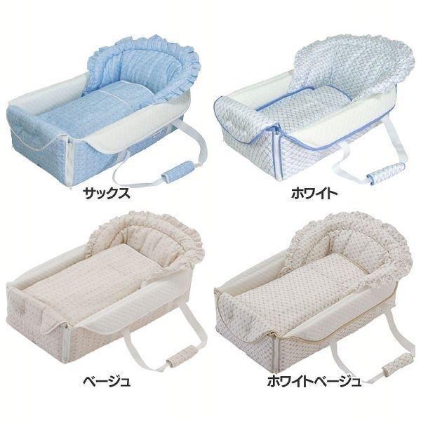 （検索用：クーファン ベビー かご ゆりかご バスケット 布団 マット オムツ替え PetitsAnges フジキ 4538785002613 4538785002606 4538785001531 4538785001364）  ●翌日優...