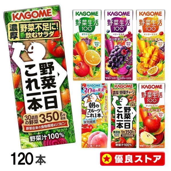 カゴメ 野菜生活100 フルーツジュース 10ケース計120本 まとめ売り KAGOME（カゴメ） [同種120本]カゴメ 野菜ジュース 野菜生活 野菜生活