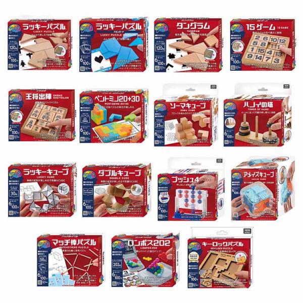 （検索用：脳トレ KATSUNOU 木製パズル キューブパズル 立体パズル マッチ棒 迷路 ギフト 4977513069168 4977513069007 4977513068963 4977513068994 4977513068970 ...