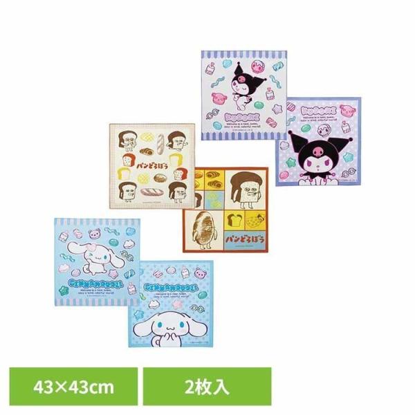他サイト： ランチ クロス 弁当 シート 敷物 子供 包み キャラ セット グッズ キッズランチクロス 2枚入り スケーター (メール便)の商品画像