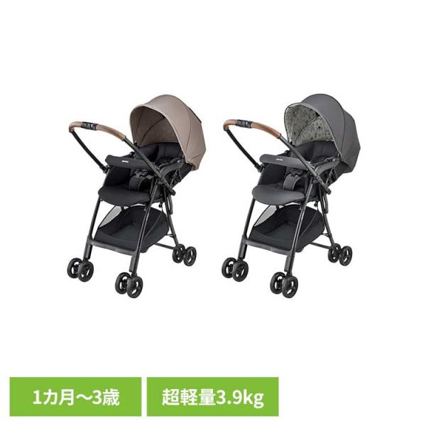 他サイト： アップリカ ベビーカー 超軽量 ファーストベビーカー A型ベビーカー ワンタッチ開閉 洗えるメッシュシート カルーンエアー メッシュ AC Apricaの商品画像