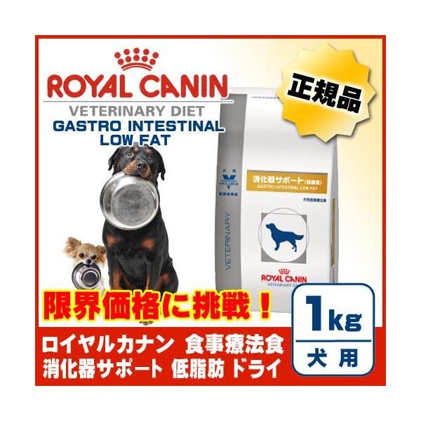 消化器サポート 犬用 低脂肪 ドライ 1kg [ロイヤルカナン