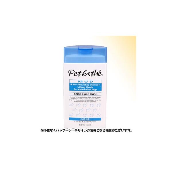 他サイト： ペットエステ マッドシャンプー 白毛犬用 ３５０ｍｌ [ニチドウ]の商品画像