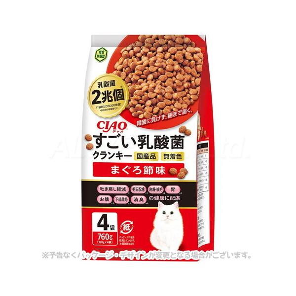 CIAO（いなばペットフード） CIAO すごい乳酸菌クランキー まぐろ節味