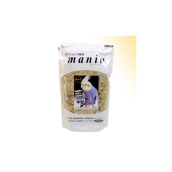 ｍａｎｉａ（マニア） 中型インコ ３Ｌ（約２．１ｋｇ） [黒瀬ペットフード]
