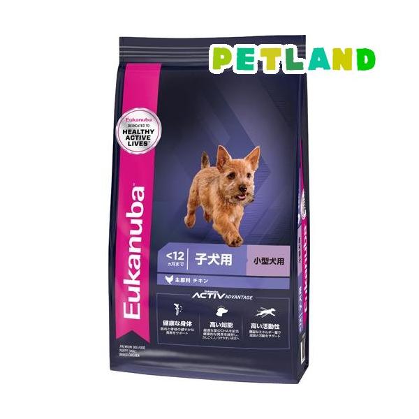 (訳あり)ユーカヌバ スモール パピー 子犬用 小型犬用 12ヶ月まで ( 800g )/ ユーカヌバ(Eukanuba)