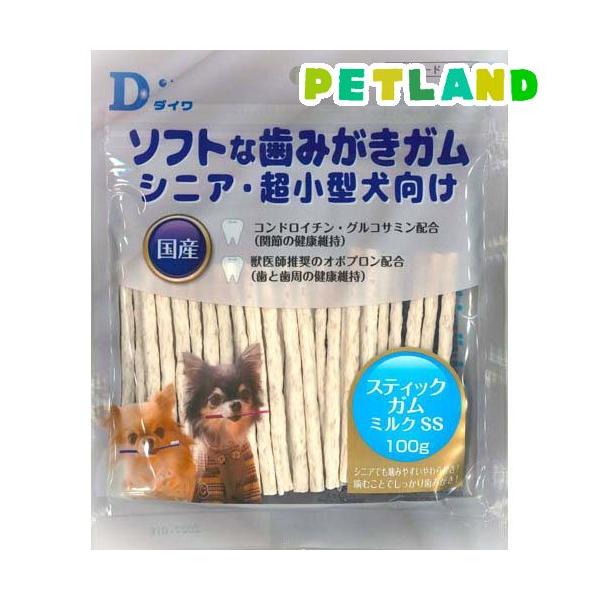 ソフトな歯みがきガム スティックガム ミルク SS