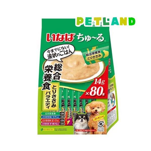 いなば ちゅ〜る 総合栄養食 とりささみバラエティ ( 14g*80本入 )/ ちゅ〜る