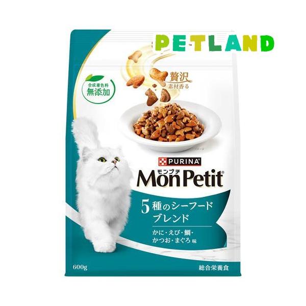 モンプチ バッグ ドライ 5種のシーフードブレンド ( 600g )/ : ペット