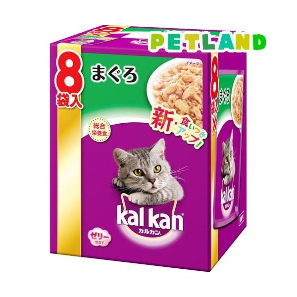 他サイト： カルカン パウチ まぐろ ゼリー仕立て (  70g×8袋入 )/ カルカン(kal kan) ( キャットフード )の商品画像