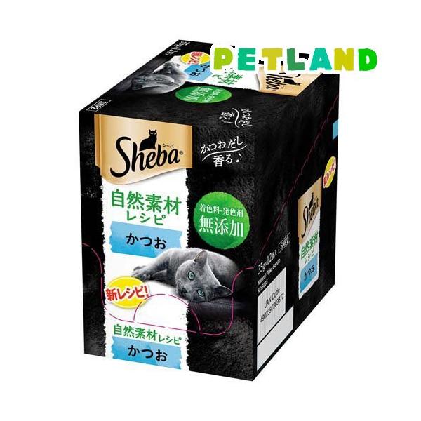 他サイト： シーバ 自然素材レシピ かつお ( 35g×12袋入 )/ シーバ(Sheba)の商品画像