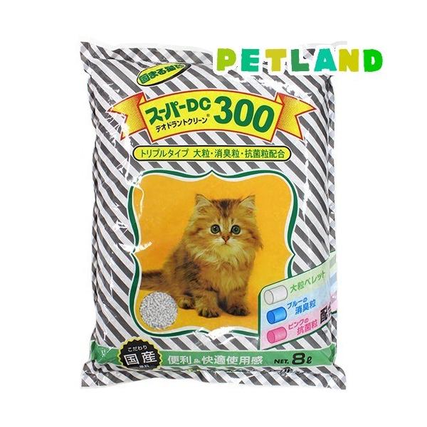 他サイト： 猫砂 スーパーDC300 トリプルタイプ ( 8L )/ スーパーキャットの商品画像